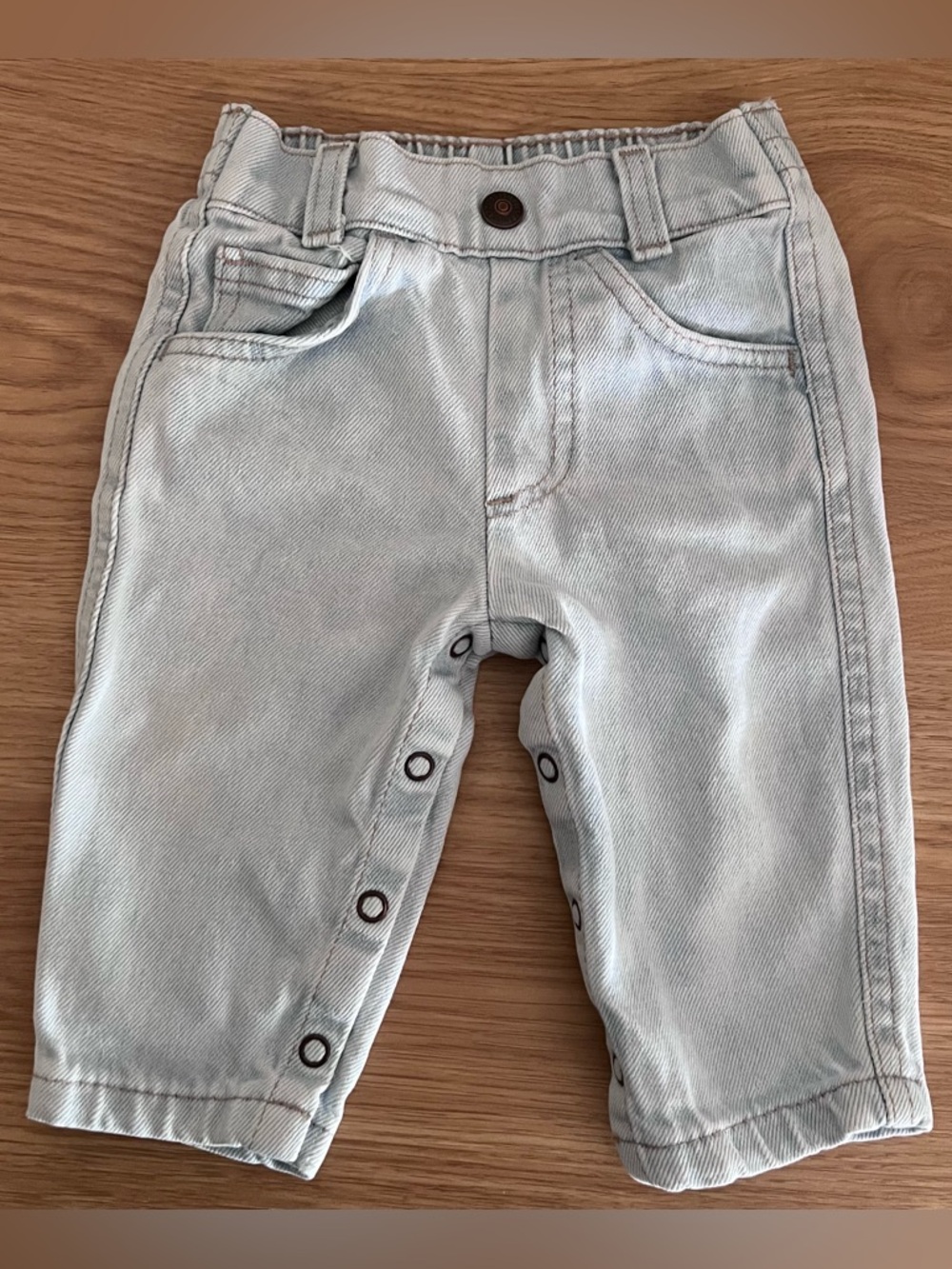 Vintage Levi's Light Blue Wash Baby Jeans. 9 Months